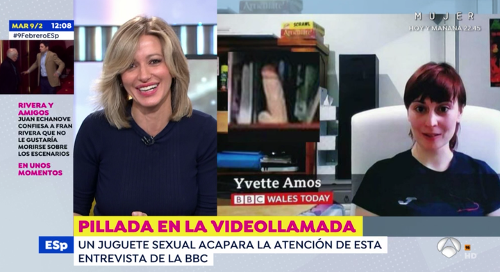 Captura del programa 'Espejo Público' de este martes.