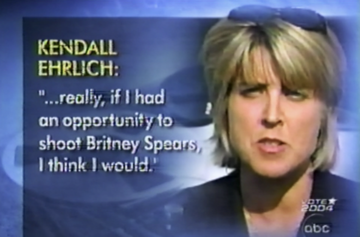 Former Maryland first lady Kendel Ehrlich’s quote as it was shown during Diane Sawyer’s interview with Britney Spears in 2003.