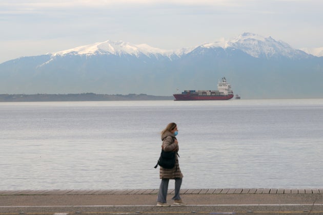 Βόλτα στην παραλία Θεσσαλονίκης