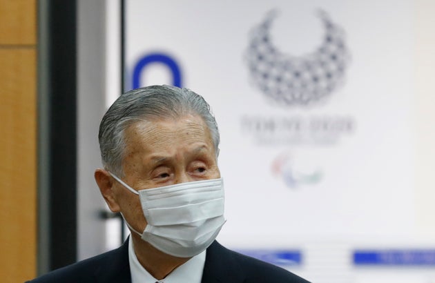 森喜朗会長=2021年2月4日