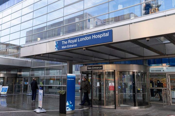 The Royal London Hospital in Whitechapel (file picture) 