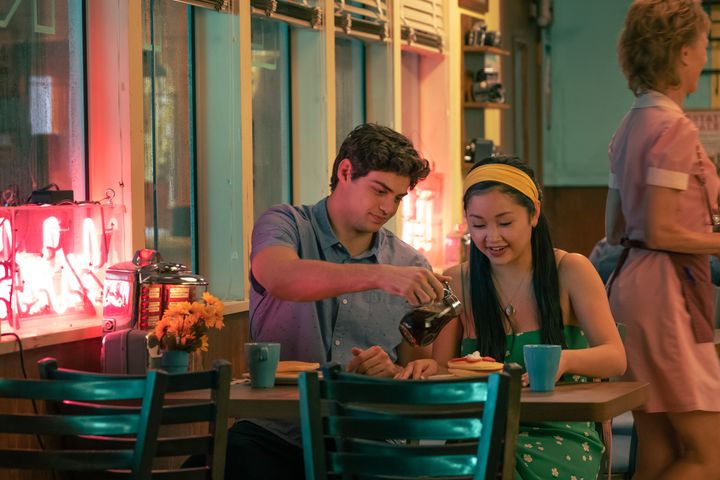 Peter Kavinsky (Noah Centineo) and Lara Jean Covey (Lana Condor) in the final installment of Netflix's "To All the Boys" rom-com trilogy.