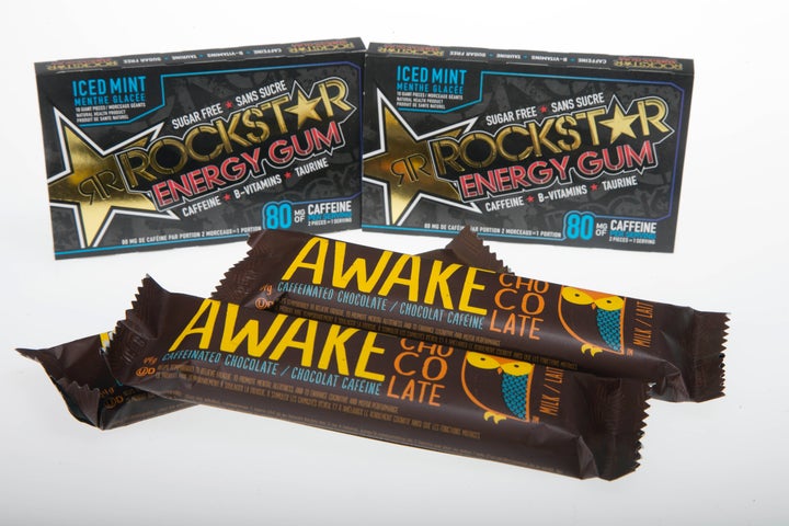 Each bar of Awake contains 110 mg of caffeine, compared to a standard cup of brewed coffee&rsquo;s 85 mg.