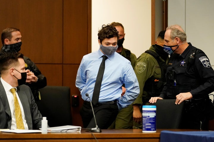 Kyle Rittenhouse, the teenager charged with killing two people and injuring another during demonstrations on the streets of Kenosha, Wisconsin, attends his extradition hearing in Lake County in Waukegan, Illinois, U.S., October 30, 2020. Nam Y. Huh/Pool via REUTERS