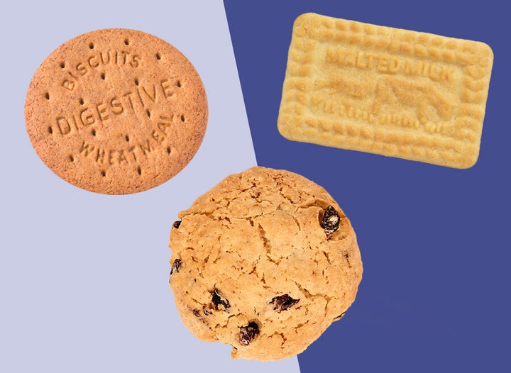 Digestives, malted milks and Maryland cookies are among the least favoured biscuits.