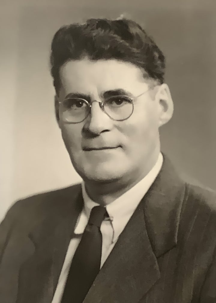 Emile Beaulieu, the writer's grandfather, appears in a studio portrait circa 1930-1940. It was only later on in life that the writer realized the role colonialism and cultural erasure played in his grandfather's decision to reject his heritage.