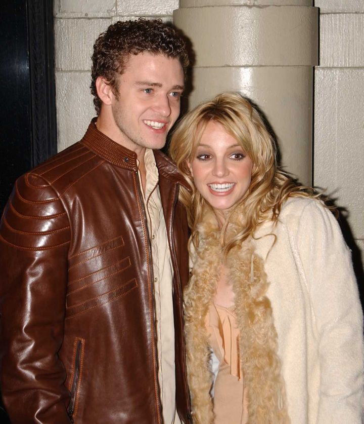 Justin Timberlake and Britney Spears in 2001