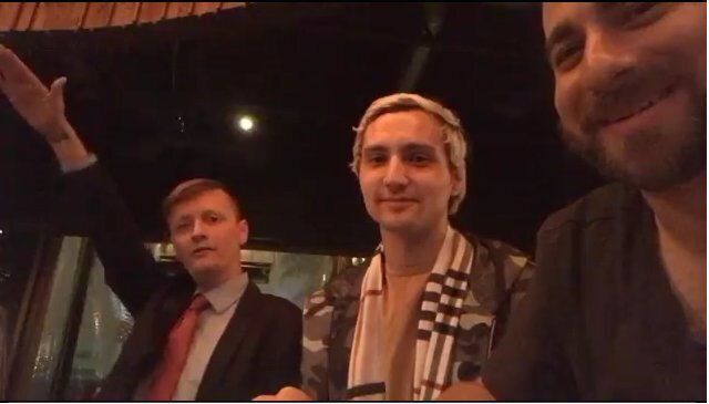 White nationalist Bryden Proctor, Stop the Steal organizer Mike Coudrey and white nationalist Tim Gionet.