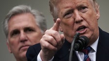 As Rioters Stormed Capitol, Trump Reportedly Mocked McCarthy In 'Shouting Match' Call