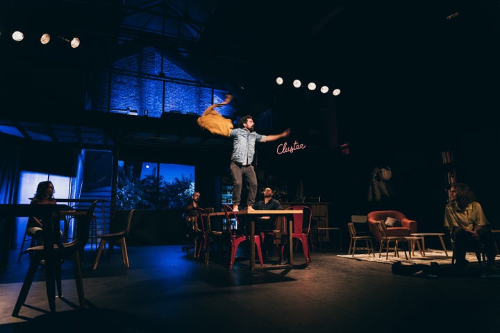 Escena de la obra ‘Cluster’.