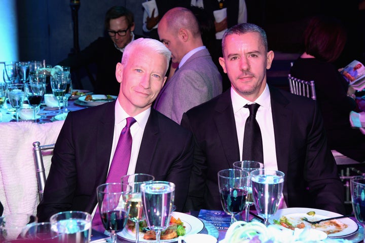 Cooper with Maisani at CNN Heroes 2015 on Nov. 17, 2015.