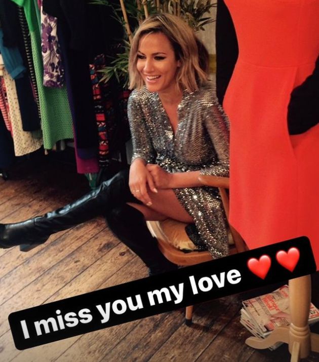 Caroline Flack was remembered by her close friend, Dawn O'Porter