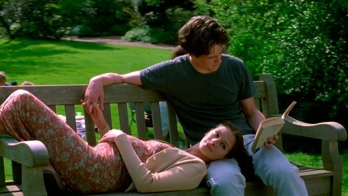 Hugh Grant y Julia Roberts en Notting Hill.