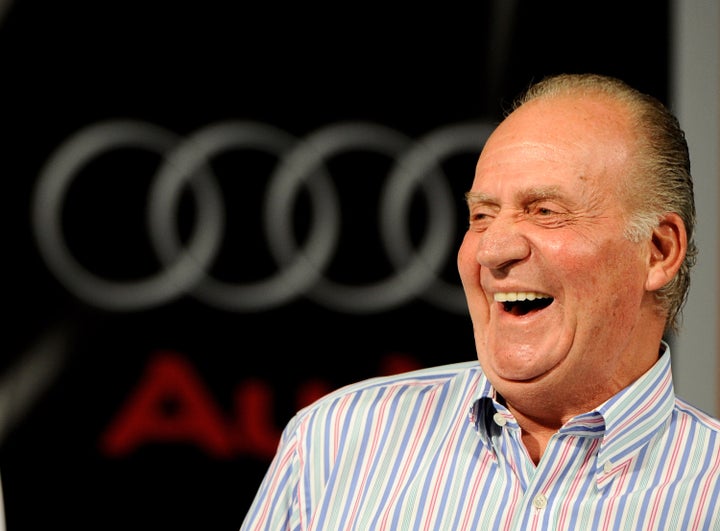 El rey Juan Carlos en un acto en Palma de Mallorca en 2009.