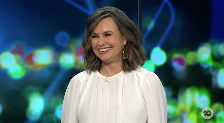 'The Project' host Lisa Wilkinson made a joke about the name of Prince Harry and Meghan Markle's unborn baby on Monday night.