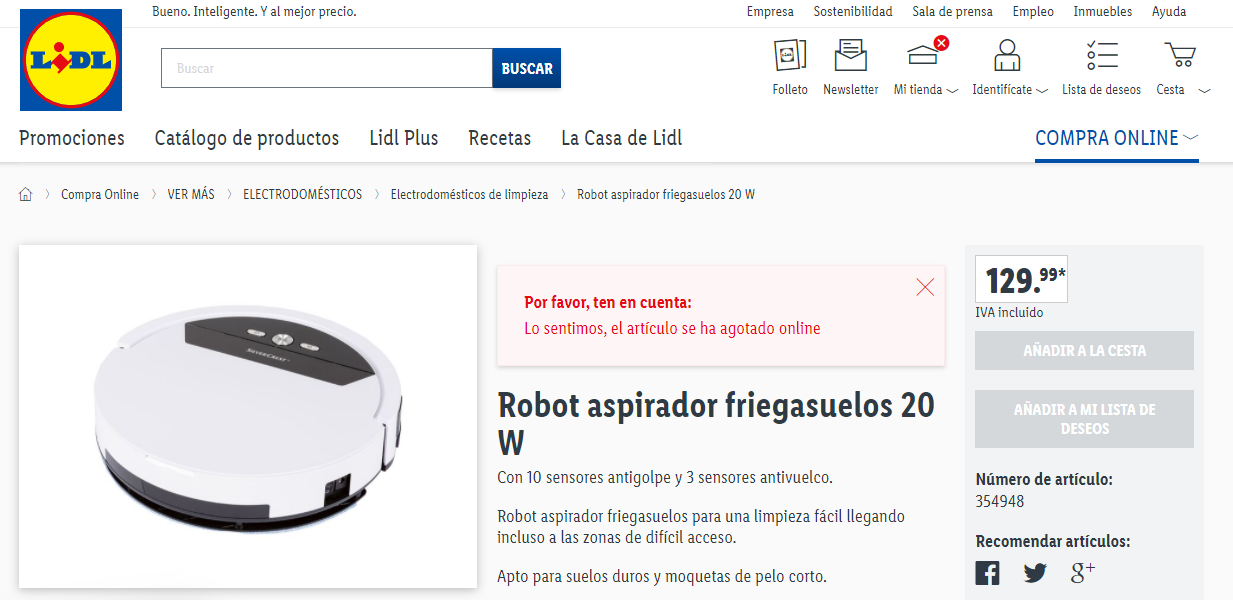 El nuevo artículo 'low cost' de Lidl que se ha agotado en solo unas horas |  El HuffPost Noticias