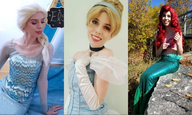 Un montage d'images du compte Instagram de «Freedom Princess» supprimé depuis.