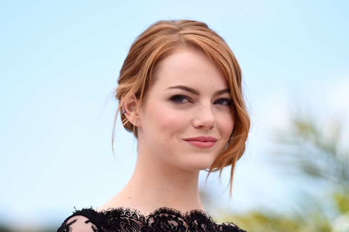 Emma Stone at the Cannes Film Festival in May 2015 in France.