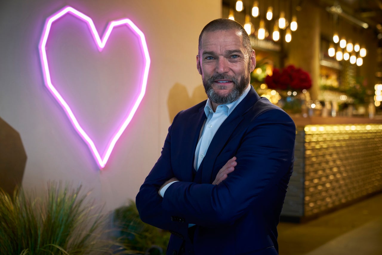 Fred in the First Dates restaurant in Manchester