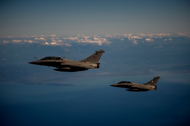 Le 3 février 2021, des rafales de l'armée de l'Air survolaient la Grèce lors d'une opération militaire