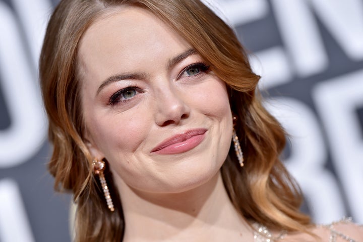 Emma Stone, en enero de 2019 en los Globos de Oro.