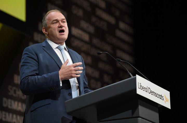 Lib Dem leader Ed Davey is a carer for his disabled son