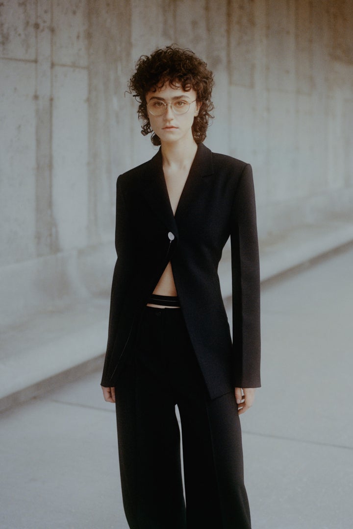 One of Emhoff's looks at Proenza Schouler