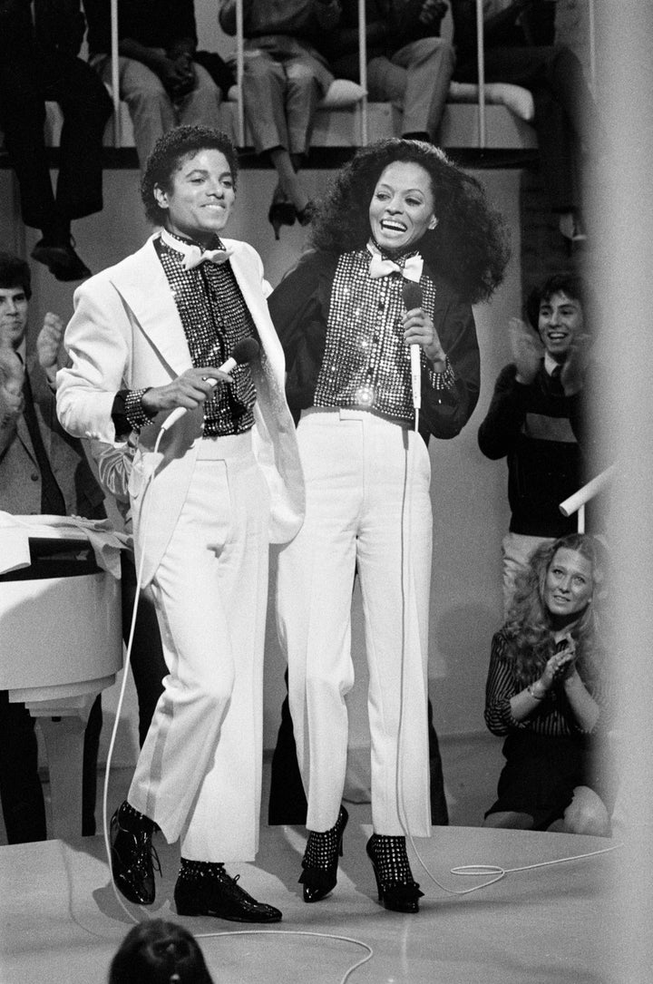 Michael Jackson and Diana Ross twinned it up on "Diana" a Diana Ross television special, originally broadcast on CBS, March 2, 1981. 