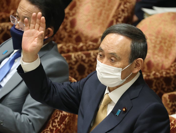 菅義偉首相＝2021年02月15日