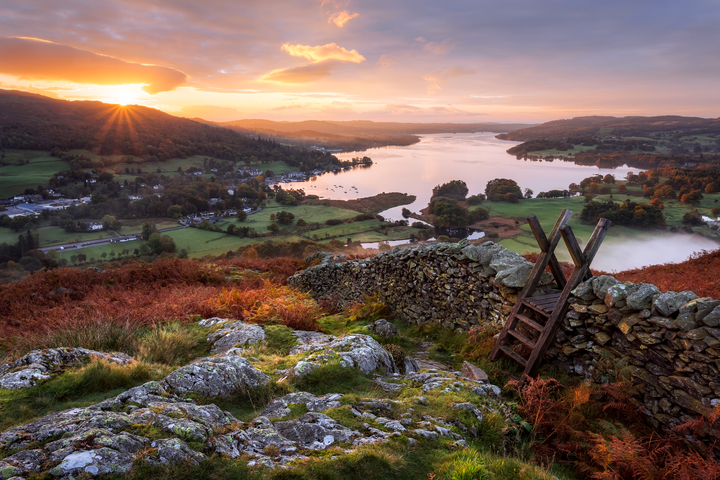 Lake Windermere, Lake District 