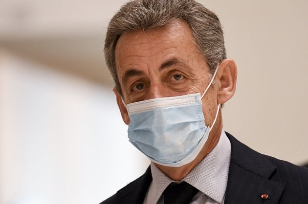 Nicolas Sarkozy au tribunal de Paris le 10 décembre 2020