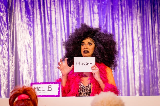 Tia Kofi as Mel B in the Snatch Game