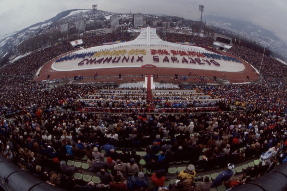 Τσίγκλανε - Χειμερινοί Ολυμπιακοί Αγώνες τον Φεβρουάριο του 1984