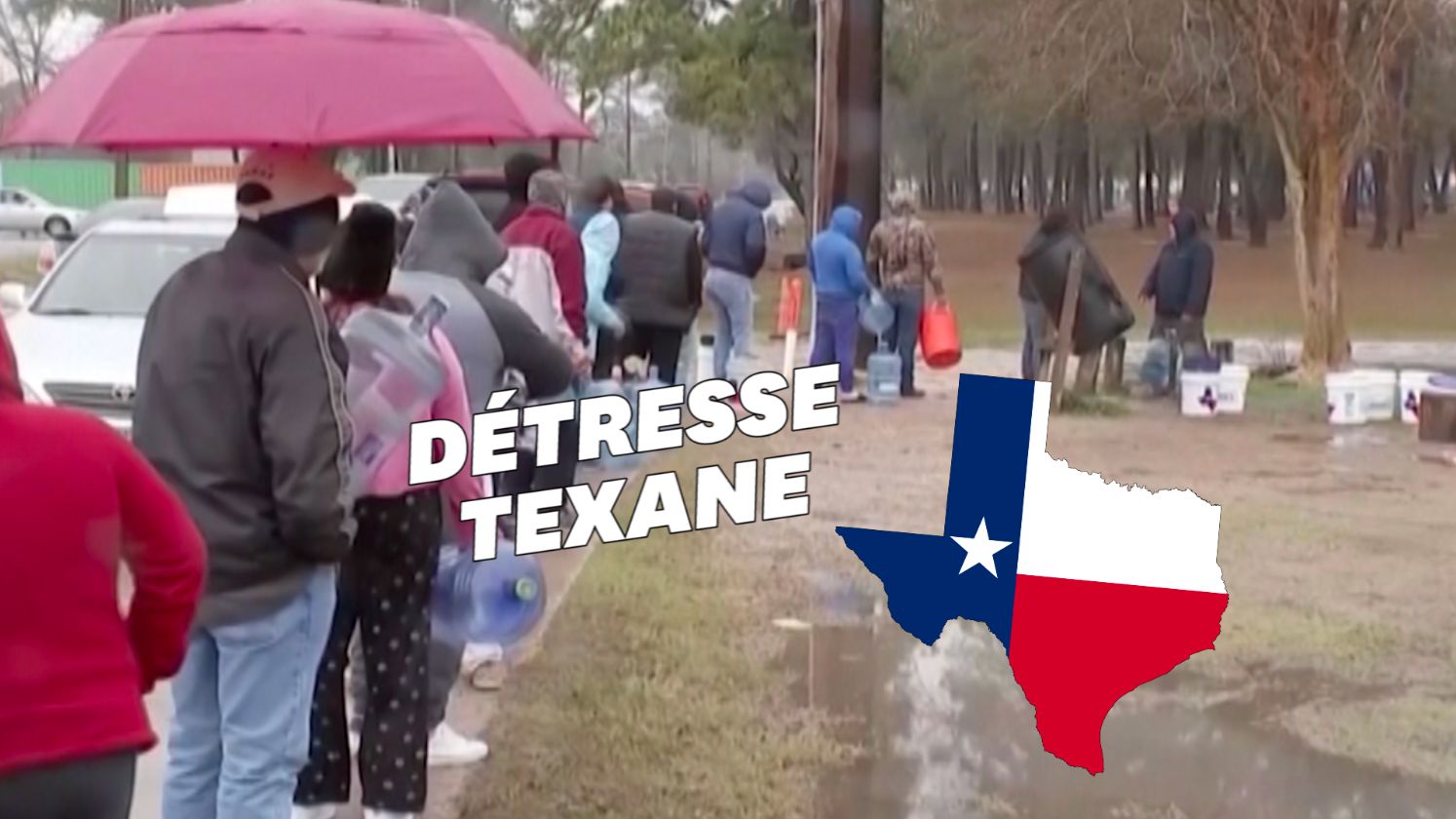 Vague de froid au Texas: les habitants font la queue pour l&#039;eau potable