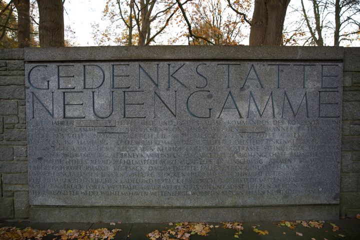 The 95-year-old admitted to guarding prisoners at a Neuengamme concentration camp subcamp in 1945. A memorial at the Neuengamme Concentration Camp in Germany is pictured.