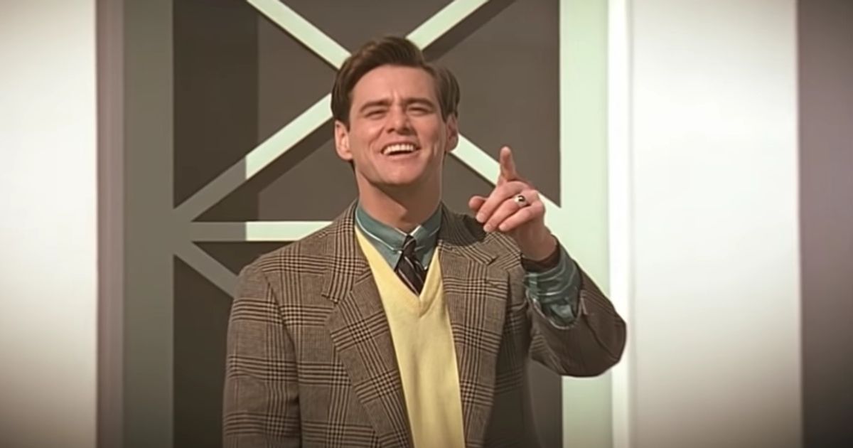 Джим керри реалити шоу. Jim Carrey Truman show. Шоу Трумана (1998). Доброе утро шоу Трумана.