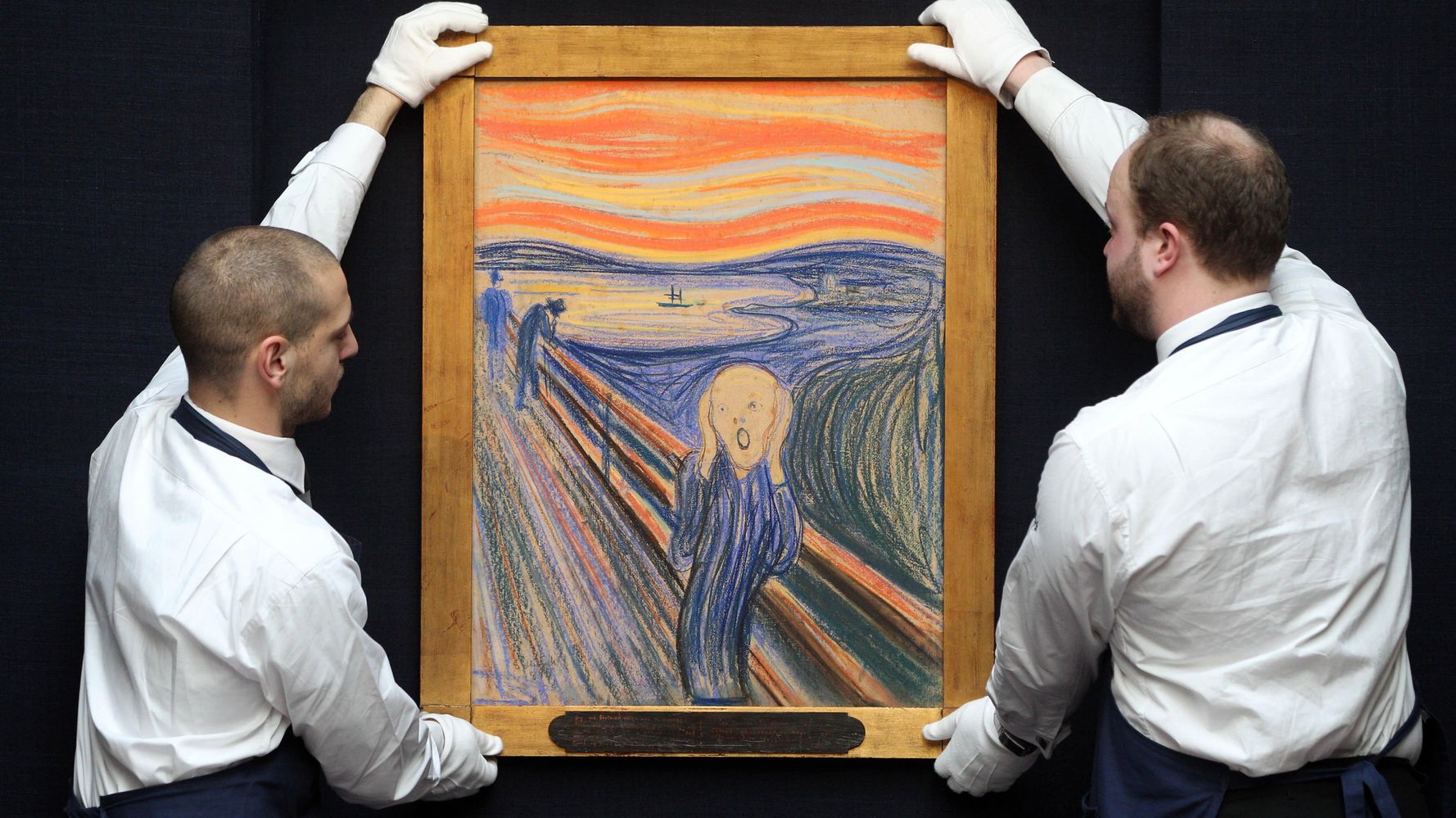 Norwegian Museum says Edvard Munch wrote ‘Madman’ in ‘The Scream’