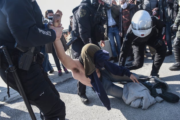 Κατάληψη και επεισόδια στο ΑΠΘ, 22 Φεβρουαρίου 2021