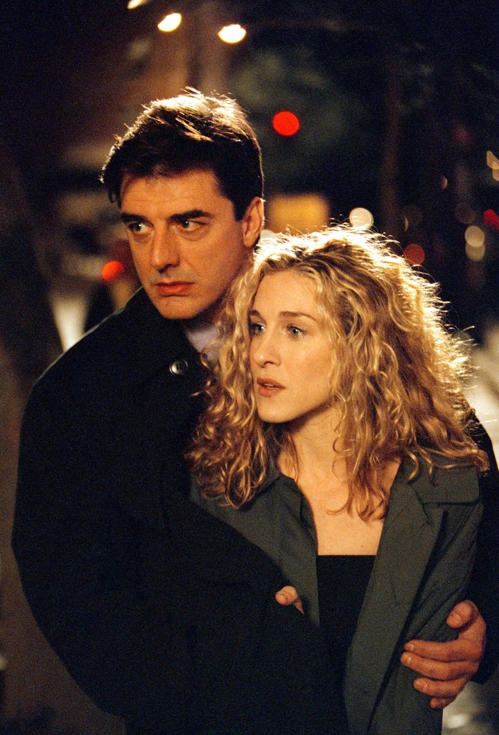 Chris Noth and Sarah Jessica Parker in Sex And The City