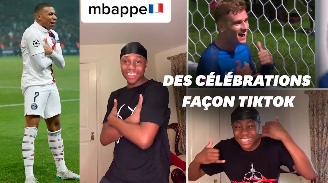 Il imite les célébrations des footballeurs et cartonne sur TikTok