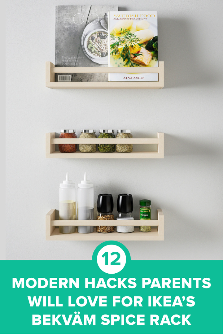 12 Hacks Parents Will Love For IKEA s BEKV M Spice Rack HuffPost