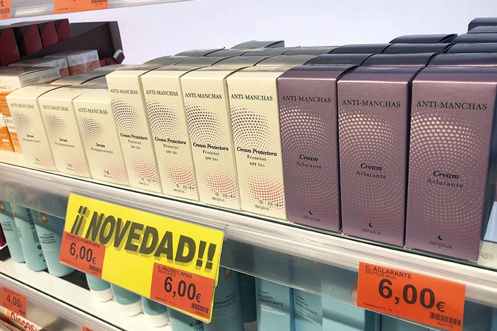 Lote de productos para la piel de Mercadona