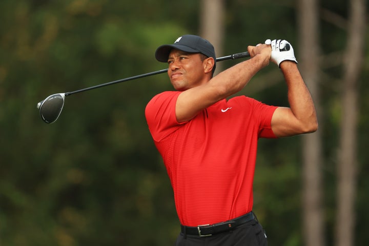 Golfing legend Tiger Woods has been hospitalised with injuries following a car collision in Los Angeles.