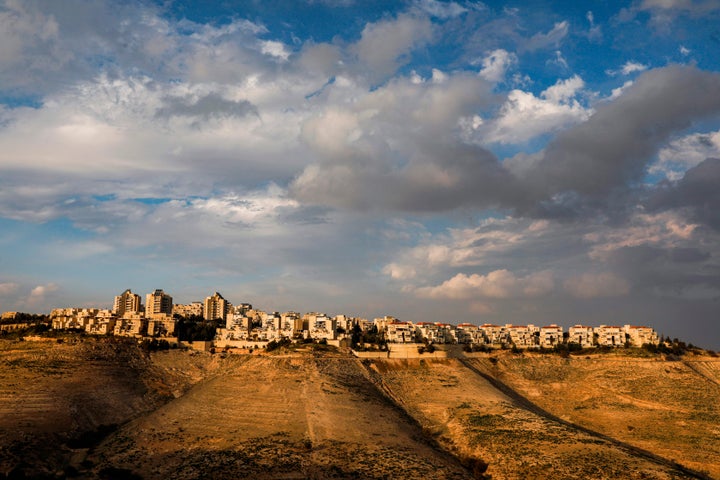 The settlement of Maale Adumim in the town of Eizariya, in the occupied West Bank, is Israel's largest in the occupied territories.