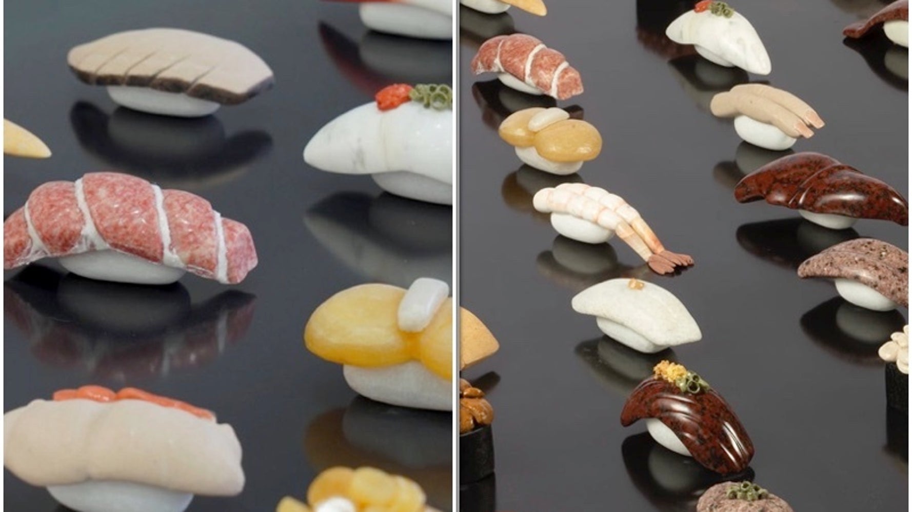 石で作った寿司が リアルすぎる と話題 実は 食品ロス への思いが込められていた 画像集 ハフポスト 石で作った寿司が リアルすぎる と話題 実は 食品ロス への思いが込められていた 画像集 ハフポスト