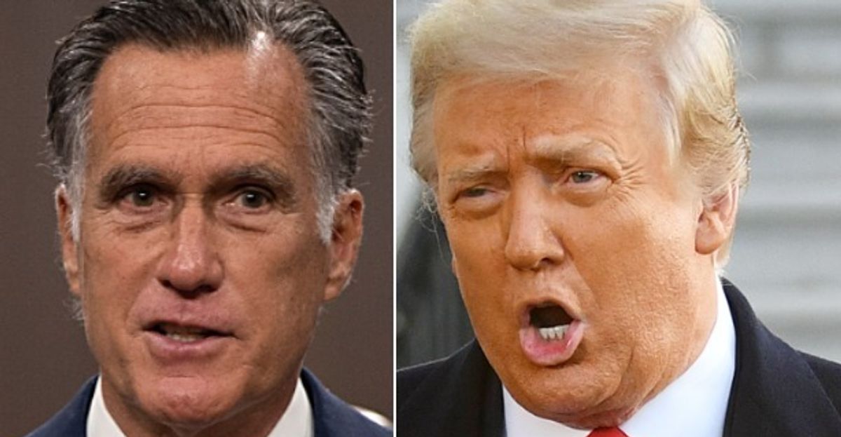 Mitt Romney a un message clair sur le vote pour Trump