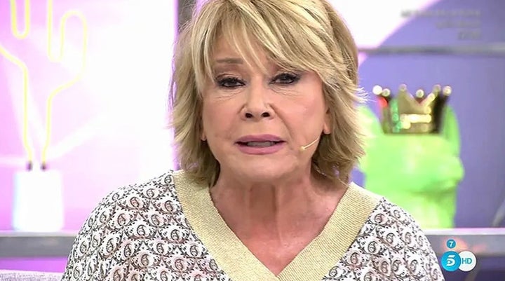 La colaboradora Mila Ximénez en 'Sálvame'.