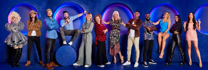 The cast of the first ever Celebrity Circle