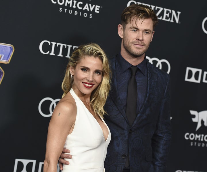 Chris Hemsworth y Elsa Pataky en 2019.