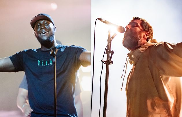 Stormzy and Liam Gallagher